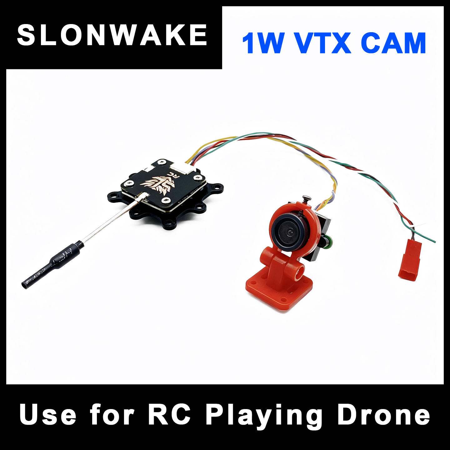 جهاز إرسال SLONWAKE 5.8G قابل  - مراجعة Drone Frame وسعره